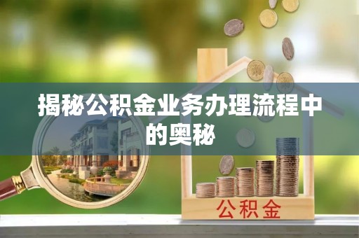 麟洛揭秘公积金业务办理流程中的奥秘