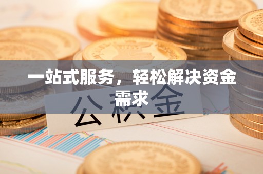 麟洛一站式服务，轻松解决资金需求