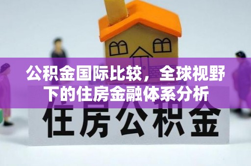 麟洛公积金国际比较，全球视野下的住房金融体系分析
